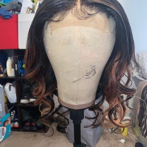 Lace closure wig